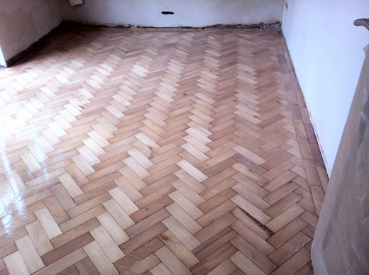 Beech Parquet Wood Block Flooring Repaired and Restored by Woodfloor-Renovations