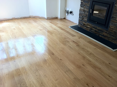Oak Floor Renovation in North Wales by Woodfloor-Renovations