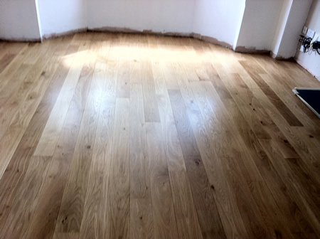 Oak Floor Restoration in North Wales by Woodfloor-Renovations