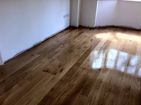 Oak Wood Flooring Restoration in North Wales by Woodfloor-Renovations