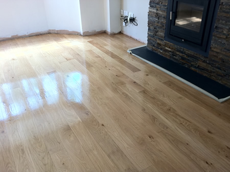 Oak Floor Restoration in North Wales by Woodfloor-Renovations