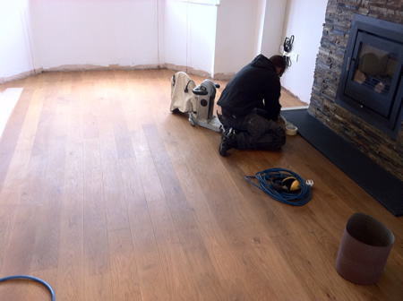 Wood Floor Sanding and Sealing in North Wales by Woodfloor-Renovations 