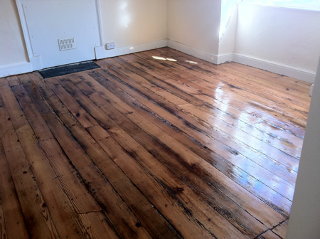 Floorboards Sanded and Sealed in North Wales by Woodfloor-Renovations