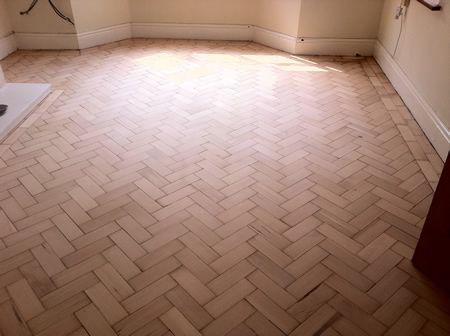 Floor Sanding North Wales Columbian Pine Parquet