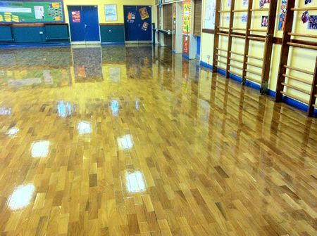 Floor Sanding Wood Block Iroko Parquet Flooring in Solihull by Woodfloor-Renovations