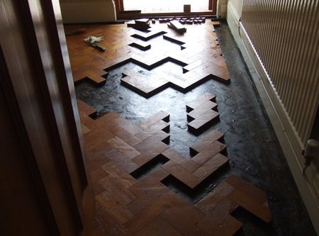 Parquet Flooring Repairs in Prestatyn North Wales