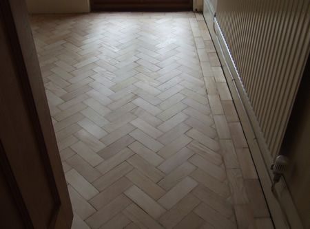 Parquet Floor Repaired in North Wales