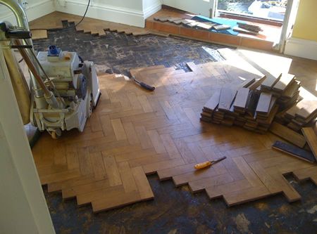 Parquet Floor Repairs in Llandudno, North Wales