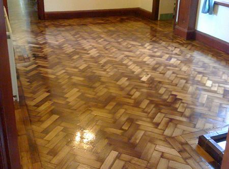 Parquet Floor Renovation and Restoration North Wales