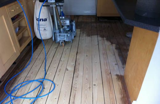 Floorboards Sanded and Sealed in Cheshire