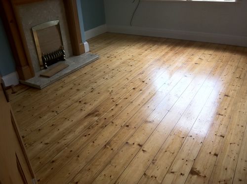 Floor Sanding Cheshire, Original Pine Floorboards Restored by Woodfloor-Renovations