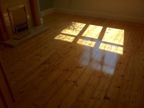 Floorboards Sanded and Sealed in Cheshire