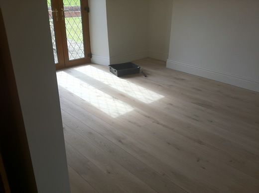 Oak Hardwood Flooring Restored in North Wales by Woodfloor-Renovations