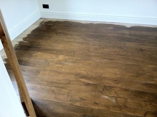 Oak Hardwood Flooring Restored in North Wales by Woodfloor-Renovations