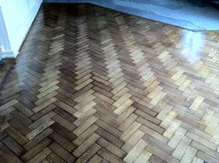 Wood Floors Restored at Millbank Pub in Rhyl North Wales